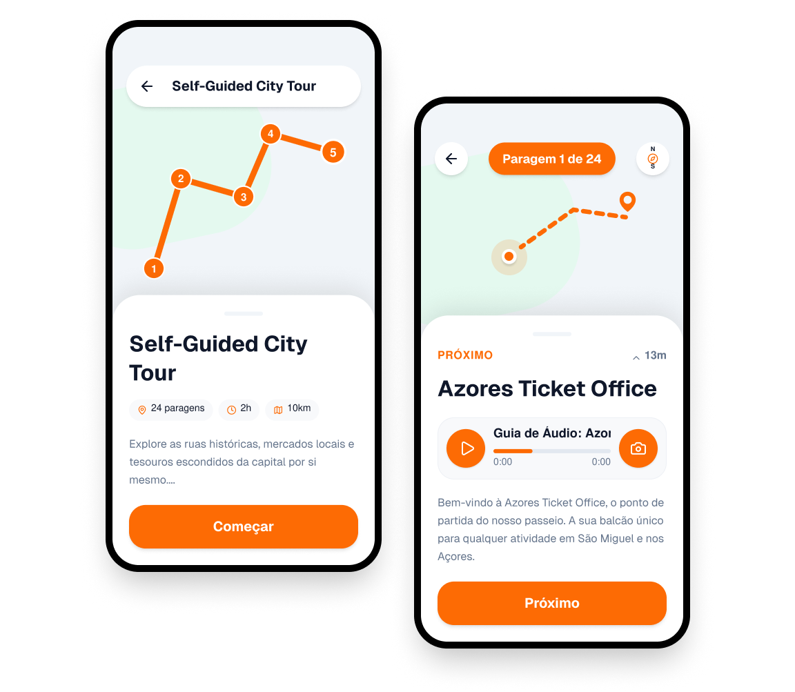 Azores Self Guided App